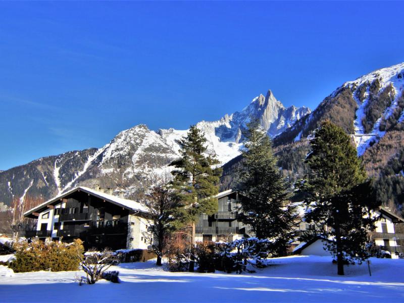 Location au ski Les Chalets de Champraz - Chamonix - Extérieur hiver