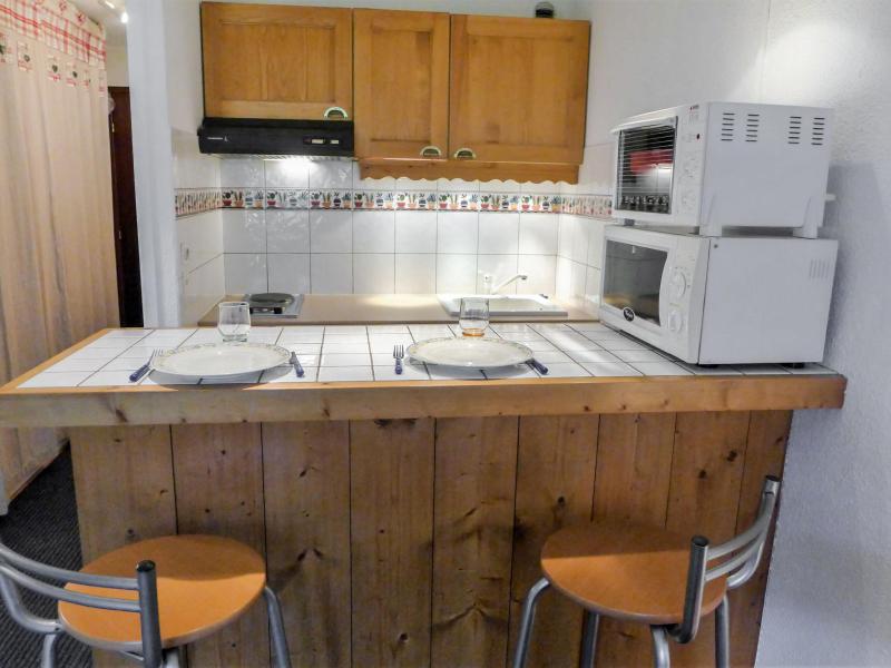 Ski verhuur Appartement 1 kamers 2 personen (15) - Les Chalets de Champraz - Chamonix - Woonkamer