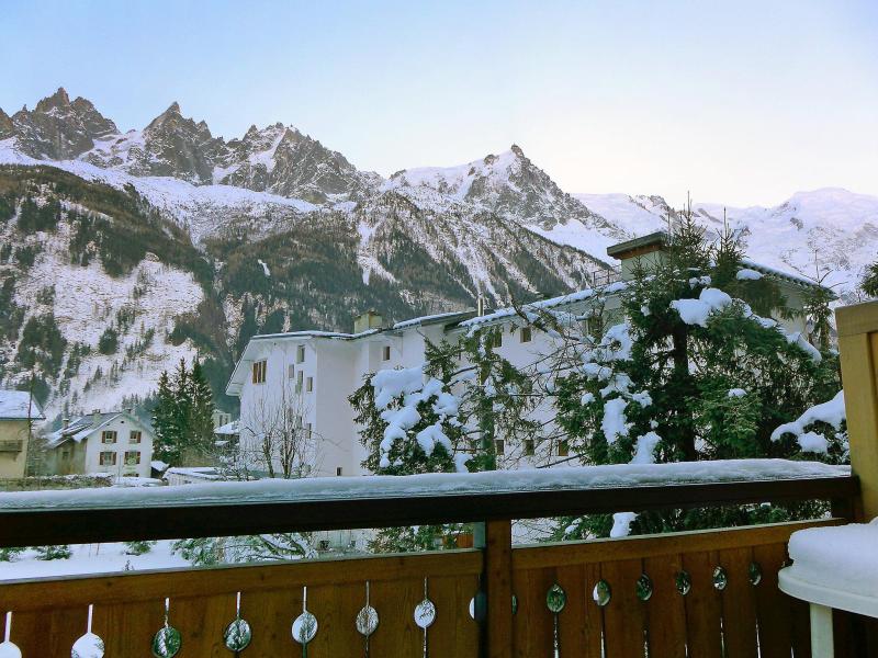 Rent in ski resort 3 room apartment 6 people (2) - Les Charmoz - Chamonix - Winter outside
