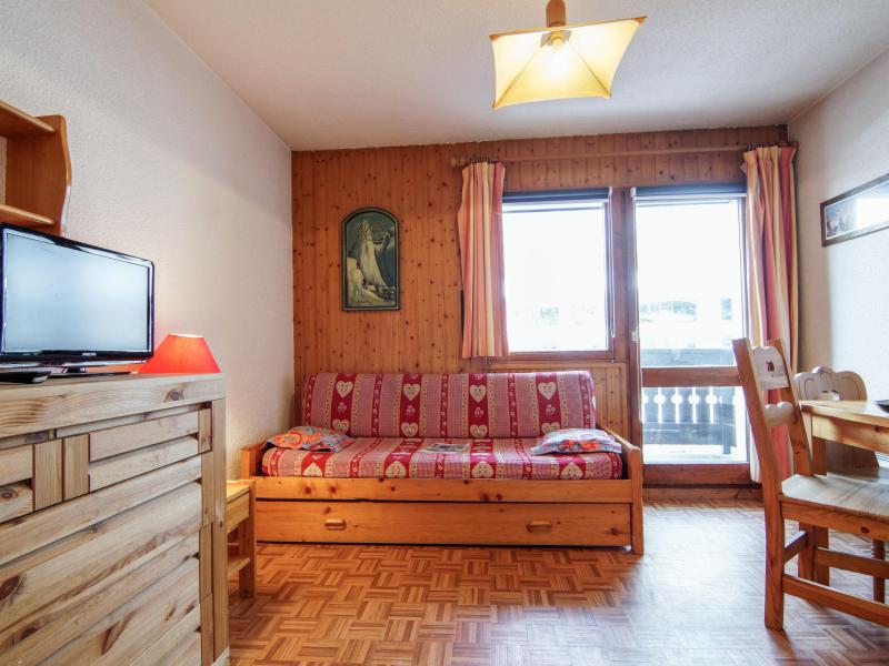 Rent in ski resort 1 room apartment 4 people (4) - Les Jardins du Mont-Blanc - Chamonix - Living room