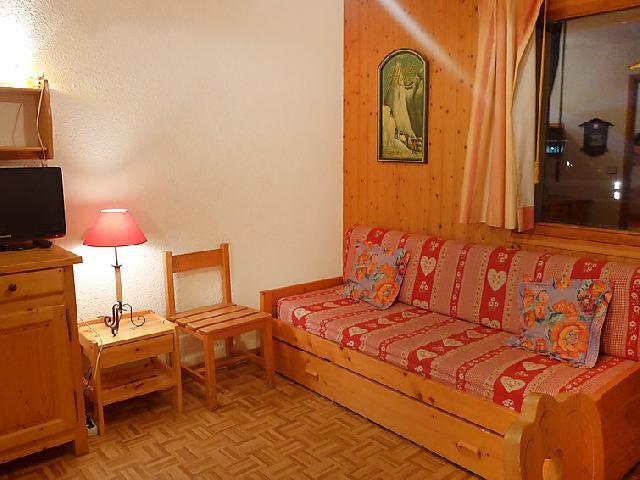 Wynajem na narty Apartament 1 pokojowy 4 osób (4) - Les Jardins du Mont-Blanc - Chamonix - Rozkładaną sofą