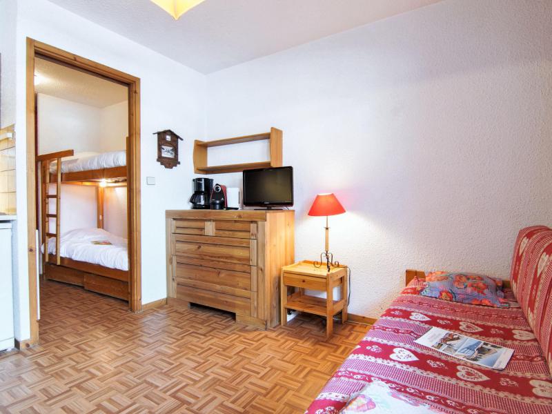 Ski verhuur Appartement 1 kamers 4 personen (4) - Les Jardins du Mont-Blanc - Chamonix - Woonkamer