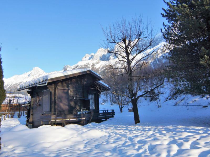 Holiday in mountain resort 1 room apartment 2 people (2) - Les Mazots de La Renardiere - Chamonix - Winter outside