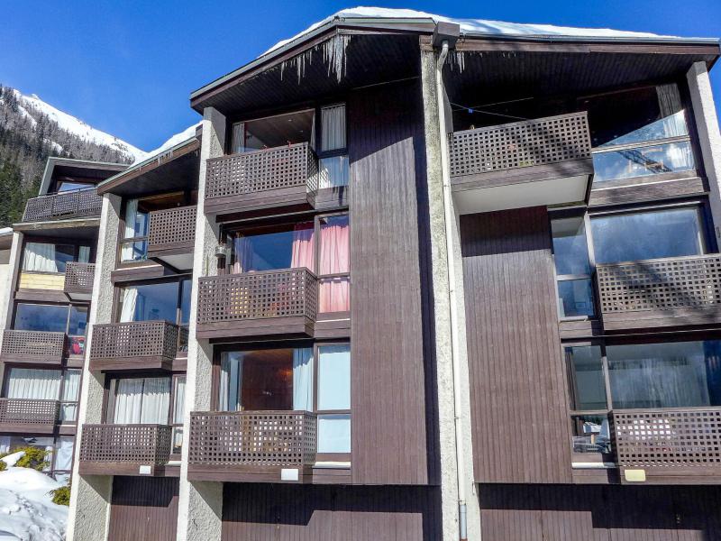 Urlaub in den Bergen 1-Zimmer-Appartment für 3 Personen (1) - Lognan - Chamonix - Draußen im Winter