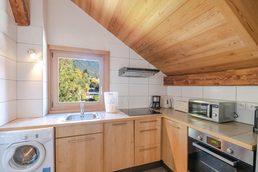 Skiverleih 3-Zimmer-Appartment für 6 Personen (vera) - Maison de Pays Campanella - Chamonix - Kochnische