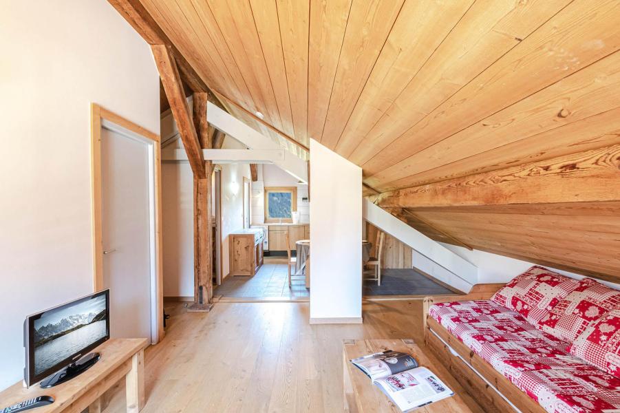 Skiverleih 3-Zimmer-Appartment für 6 Personen (vera) - Maison de Pays Campanella - Chamonix - Wohnzimmer