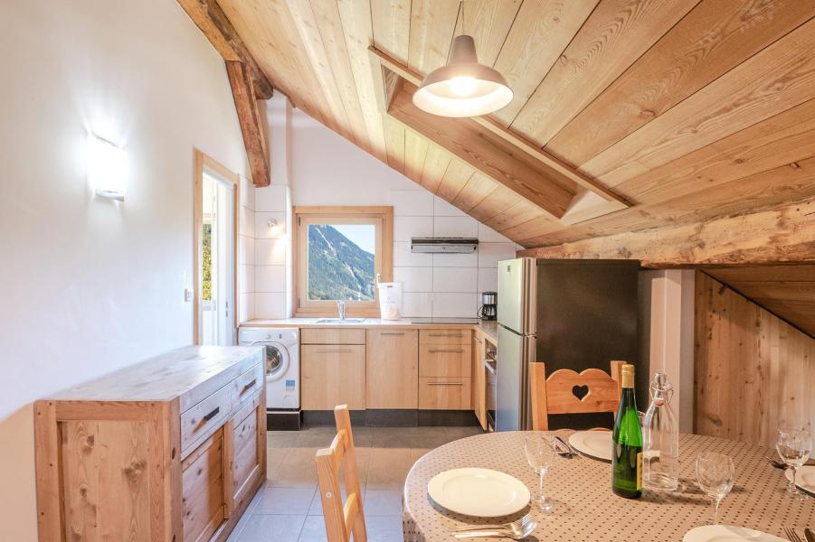 Wynajem na narty Apartament 3 pokojowy 6 osób (vera) - Maison de Pays Campanella - Chamonix - Pokój gościnny