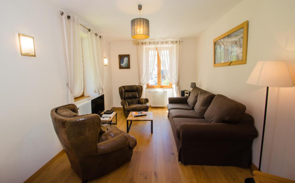 Wynajem na narty Apartament 4 pokojowy 6 osób (talya) - Maison de Pays Campanella - Chamonix - Pokój gościnny