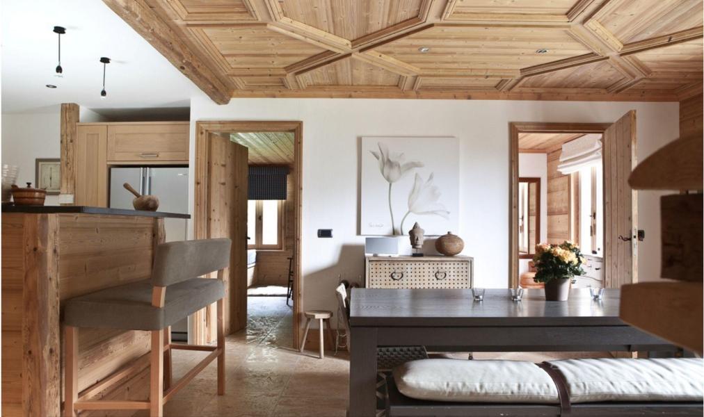 Skiverleih 4-Zimmerhaus für 6 Personen (Edelweiss) - Maison de Pays les Arolles - Chamonix - Wohnzimmer
