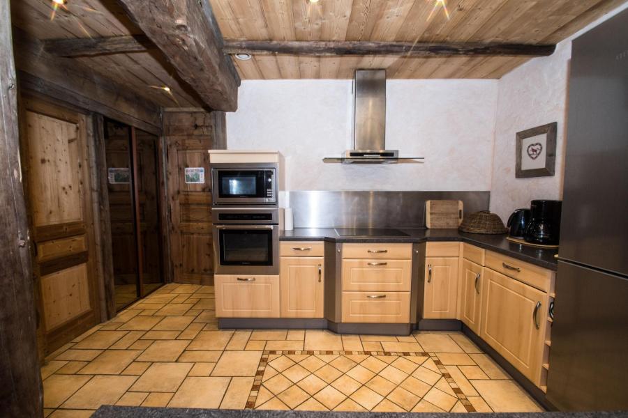 Skiverleih 4-Zimmer-Appartment für 8 Personen - Maison la Ferme A Roger - Chamonix - Küche