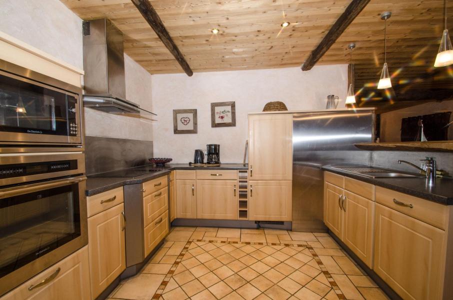 Skiverleih 4-Zimmer-Appartment für 8 Personen - Maison la Ferme A Roger - Chamonix - Küche