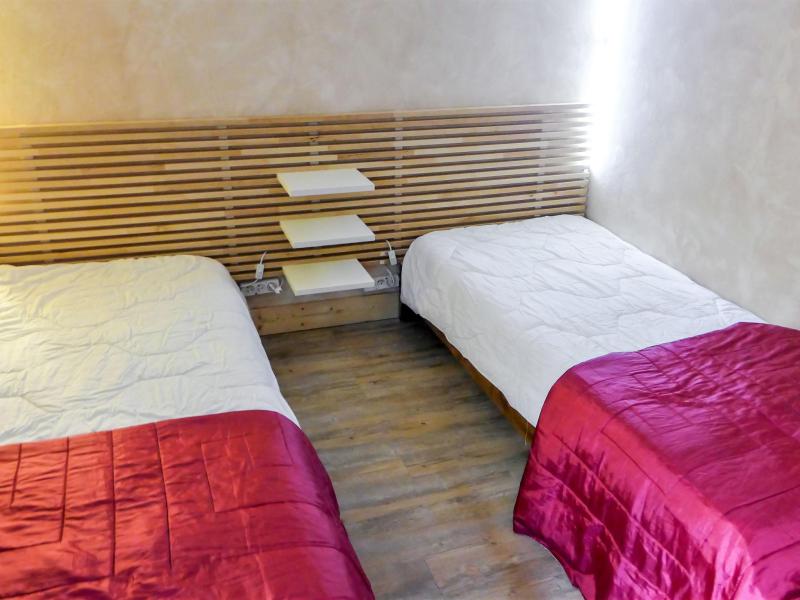 Skiverleih 3-Zimmer-Appartment für 4 Personen (1) - Maison Novel - Chamonix - Offener Schlafbereich