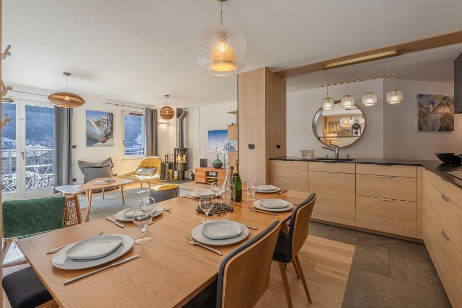 Skiverleih 5-Zimmer-Appartment für 8 Personen (Milos) - Résidence Alpes 4 - Chamonix - Küche