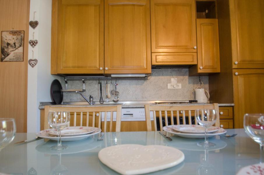 Skiverleih 3-Zimmer-Appartment für 6 Personen (AMIJEAN) - Résidence Androsace - Chamonix - Küche