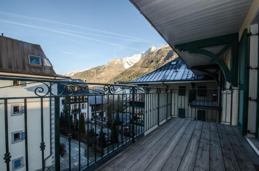 Ski verhuur Appartement duplex 4 kamers 6 personen (ROSAS) - Résidence Androsace - Chamonix - Balkon