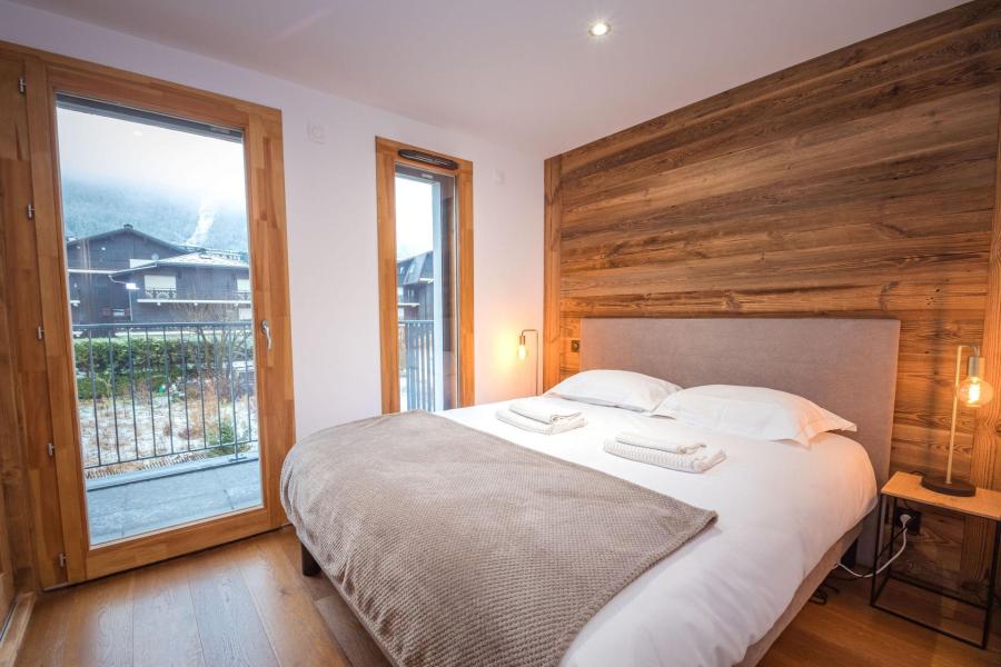 Rent in ski resort 2 room apartment 2 people (ALLEGRIA) - Résidence Androsace du Lyret - Chamonix - Bedroom