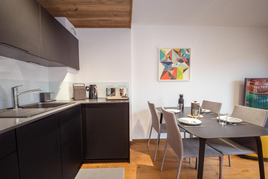 Alquiler al esquí Apartamento 2 piezas para 2 personas (ALLEGRIA) - Résidence Androsace du Lyret - Chamonix - Cocina