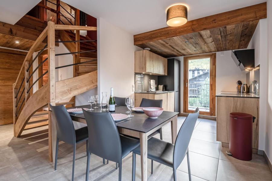 Alquiler al esquí Apartamento dúplex 4 piezas 6 personas (HOPE) - Résidence Androsace du Lyret - Chamonix - Estancia