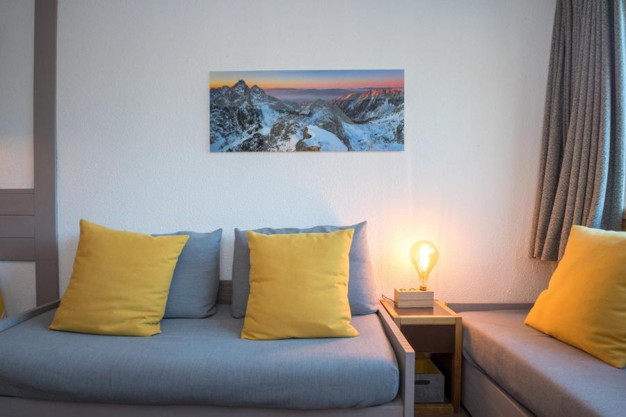 Ski verhuur Appartement 2 kamers 4 personen (CROCUS) - Résidence Chamois Blanc - Chamonix - Woonkamer