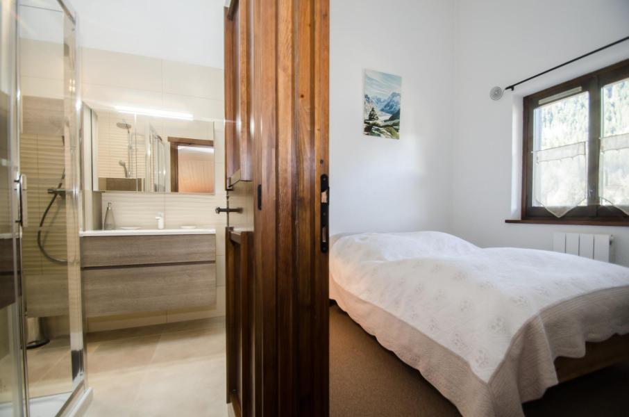 Skiverleih 2-Zimmer-Appartment für 4 Personen (petra) - Résidence Champraz - Chamonix - Schlafzimmer