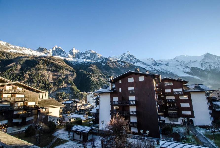 Location au ski Studio 3 personnes (LAURIER) - Résidence Clos du Savoy - Chamonix - Cuisine
