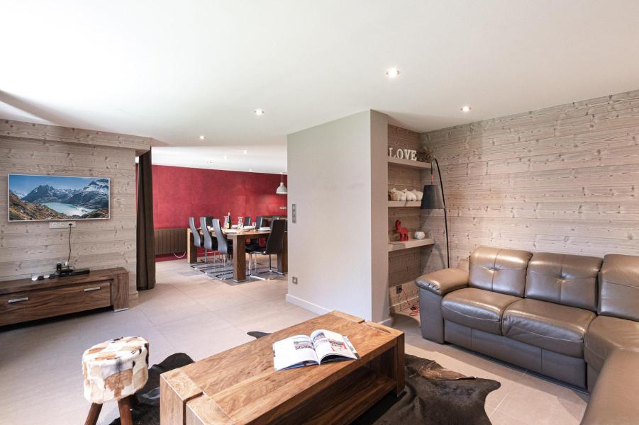 Rent in ski resort 4 room apartment 8 people - Résidence Espace Montagne - Chamonix - Living room