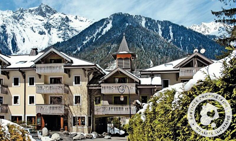 Аренда на лыжном курорте Résidence la Ginabelle - MH - Chamonix - зимой под открытым небом