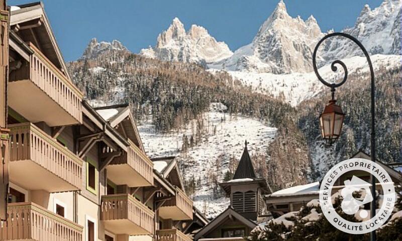 Vacances en montagne Résidence la Ginabelle - MH - Chamonix - Extérieur hiver