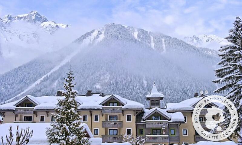 Location au ski Résidence la Ginabelle - MH - Chamonix - Extérieur hiver