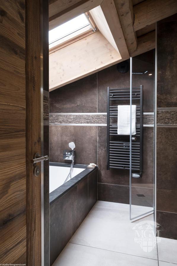 Rent in ski resort 5 room apartment 8 people (L'Ecrin De Jade) - Résidence le Cristal de Jade - Chamonix - Bathroom