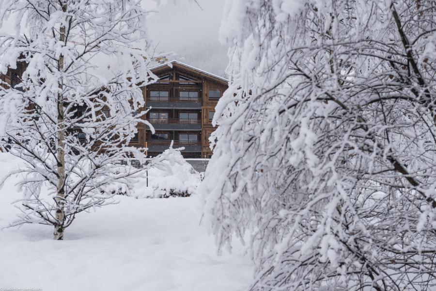 Vacances en montagne Résidence le Cristal de Jade - Chamonix - Extérieur hiver