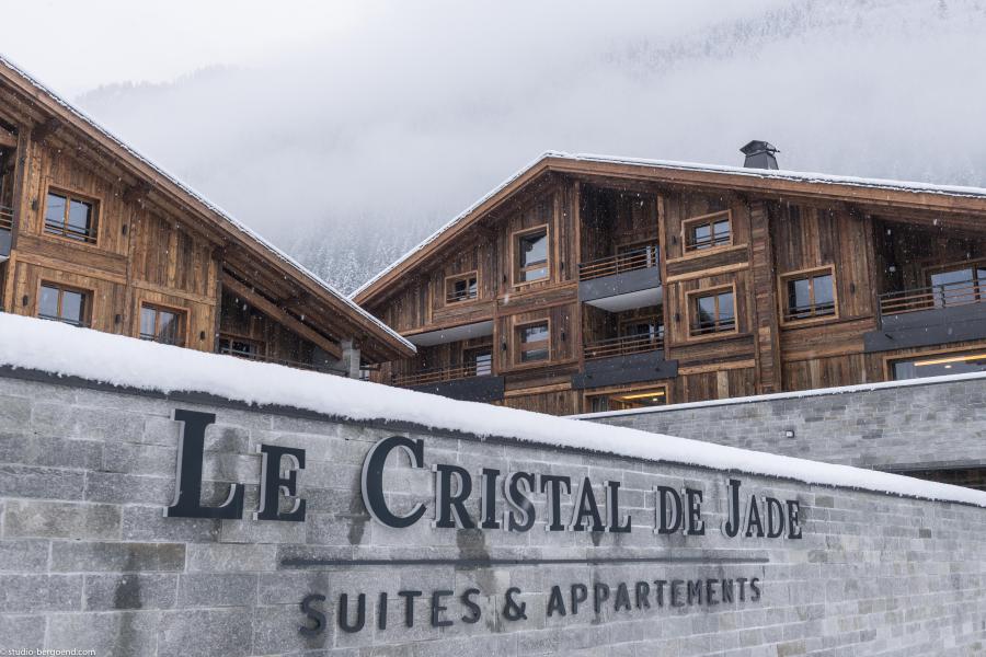 Holiday in mountain resort Résidence le Cristal de Jade - Chamonix - Winter outside