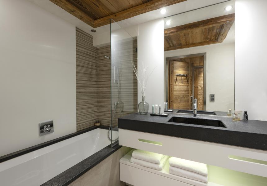 Location au ski Appartement 4 pièces 8 personnes - Résidence le Cristal de Jade - Chamonix - Salle de bains
