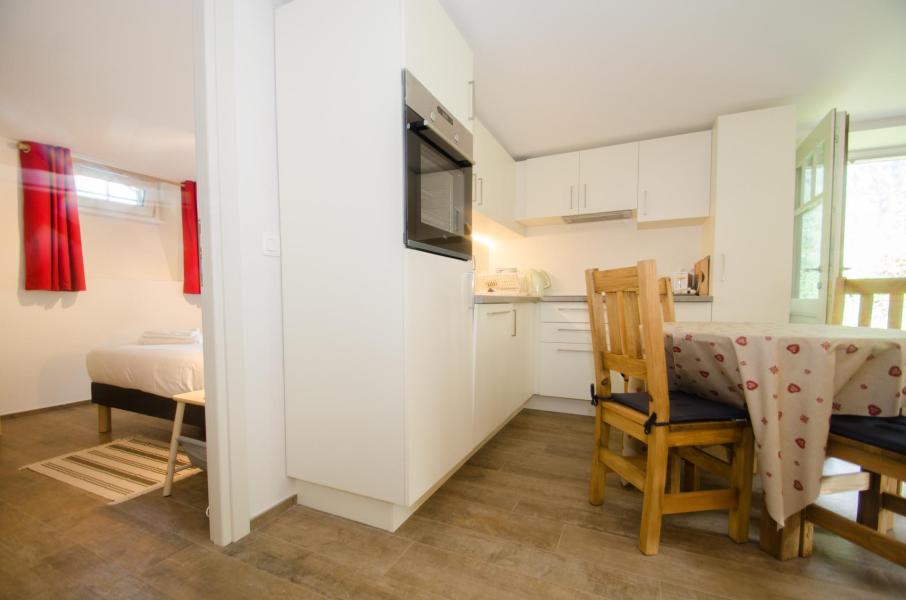 Wynajem na narty Apartament 3 pokojowy 4 osób (LUCIOLE) - Résidence le Fassoret - Chamonix - Pokój gościnny