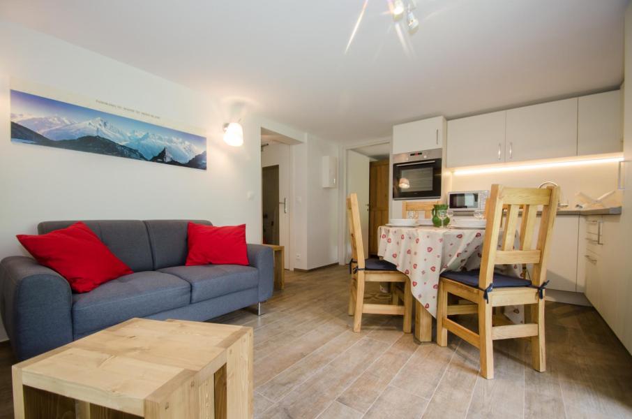 Location au ski Appartement 3 pièces 4 personnes (LUCIOLE) - Résidence le Fassoret - Chamonix - Séjour