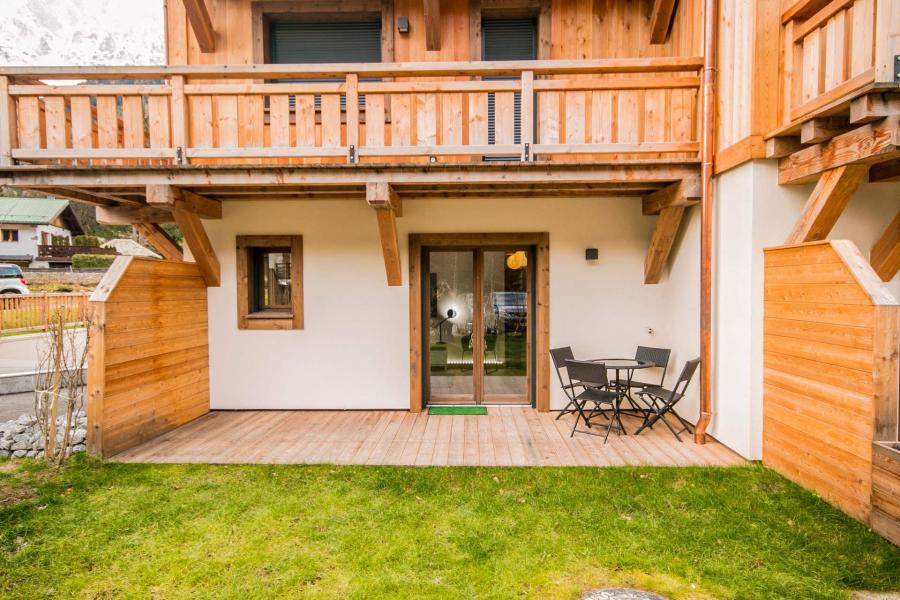 Alquiler al esquí Apartamento 3 piezas para 4 personas (YOSEMITE) - Résidence Le Green - Chamonix - Terraza