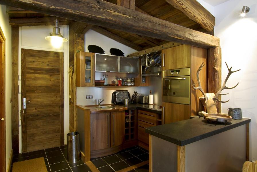 Rent in ski resort 2 room apartment 4 people (icone) - Résidence le Majestic - Chamonix - Kitchen