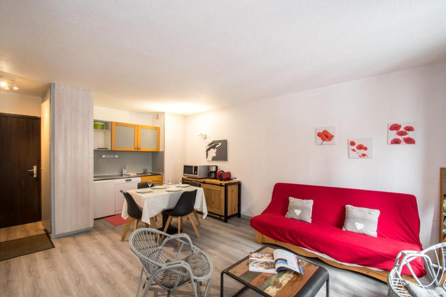 Skiverleih Wohnung 2 Zimmer Kabine 2-4 Personen - Résidence le Triolet - Chamonix - Wohnzimmer