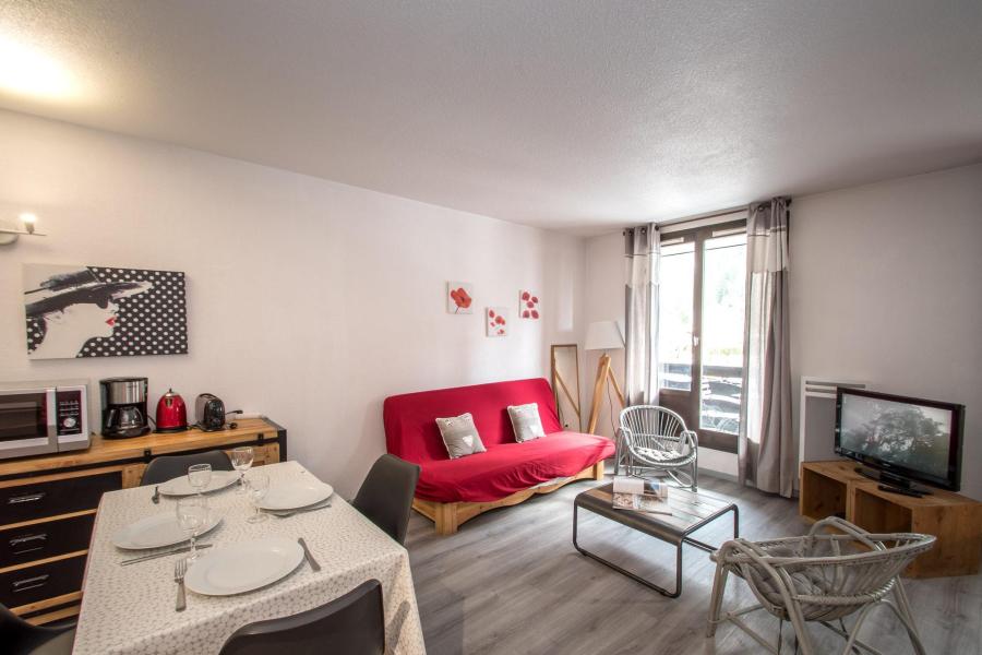Skiverleih Wohnung 2 Zimmer Kabine 2-4 Personen - Résidence le Triolet - Chamonix - Wohnzimmer
