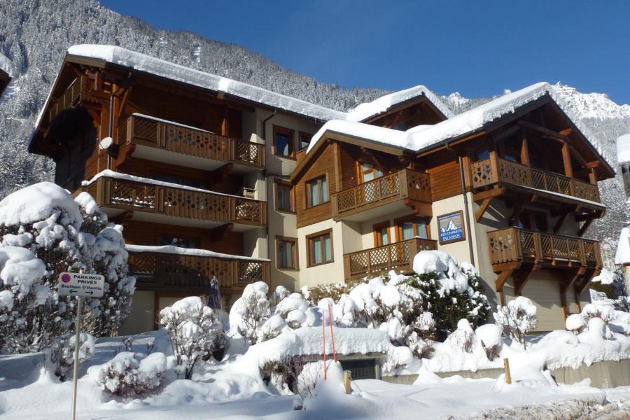 Location au ski Résidence les Chalets du Savoy - Chamonix - Extérieur hiver