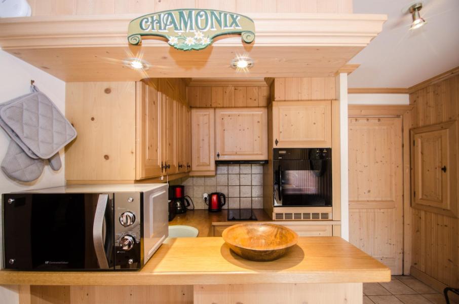 Rent in ski resort 2 room apartment 4 people (Samarachx) - Résidence les Chalets du Savoy - Kashmir - Chamonix - Kitchen