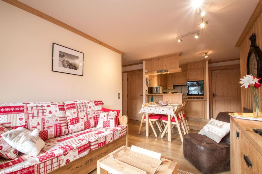 Rent in ski resort 2 room apartment 4 people (Samarachx) - Résidence les Chalets du Savoy - Kashmir - Chamonix - Living room