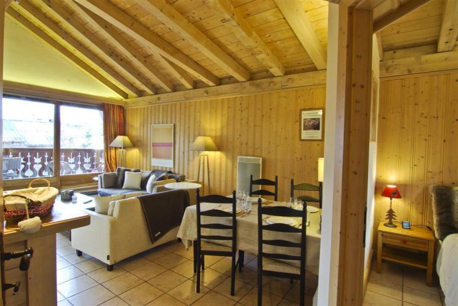 Skiverleih 3-Zimmer-Appartment für 6 Personen (Volga) - Résidence les Chalets du Savoy - Kashmir - Chamonix - Wohnzimmer