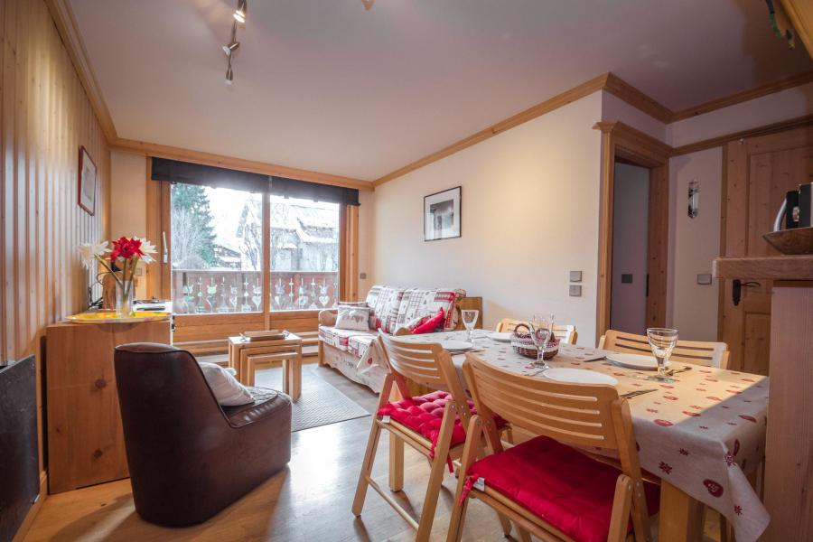 Location au ski Appartement 2 pièces 4 personnes - Résidence les Chalets du Savoy - Orchidée - Chamonix - Séjour