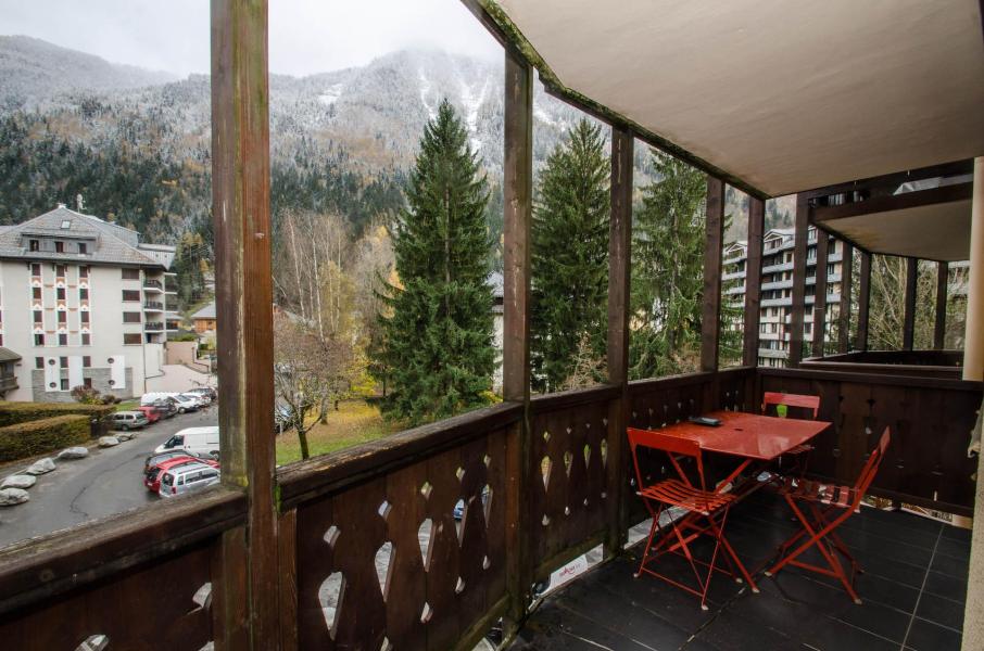 Rent in ski resort 2 room apartment 4 people (Aiguille) - Résidence les Jonquilles - Chamonix - Balcony