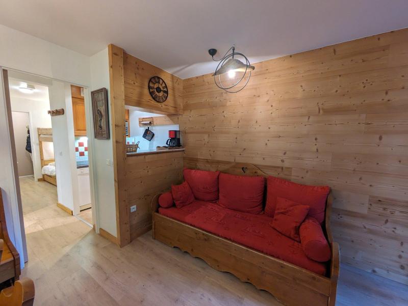 Аренда на лыжном курорте Апартаменты 2 комнат 4 чел. (Charmoz) - Résidence les Jonquilles - Chamonix - Салон