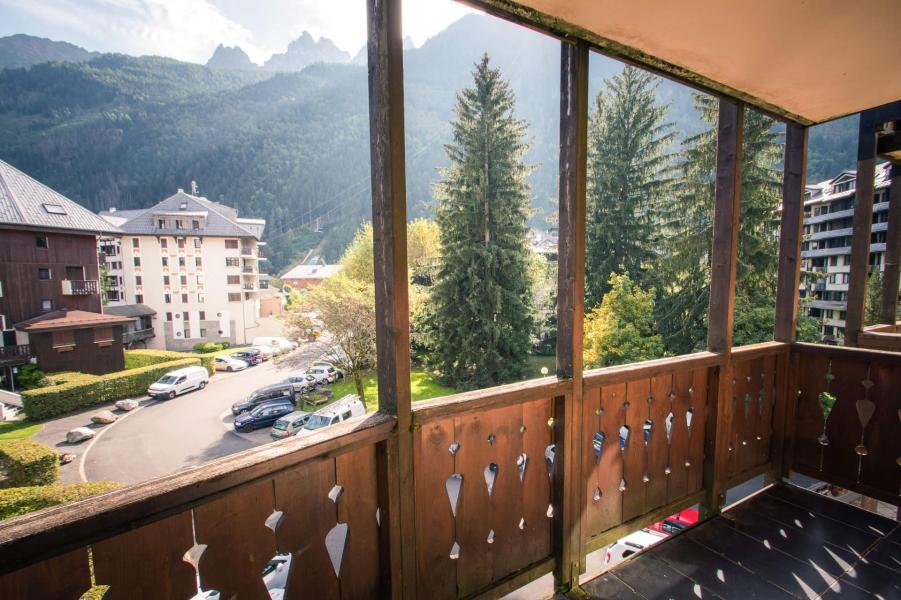 Ski verhuur Appartement 2 kamers 4 personen (Aiguille) - Résidence les Jonquilles - Chamonix - Terras