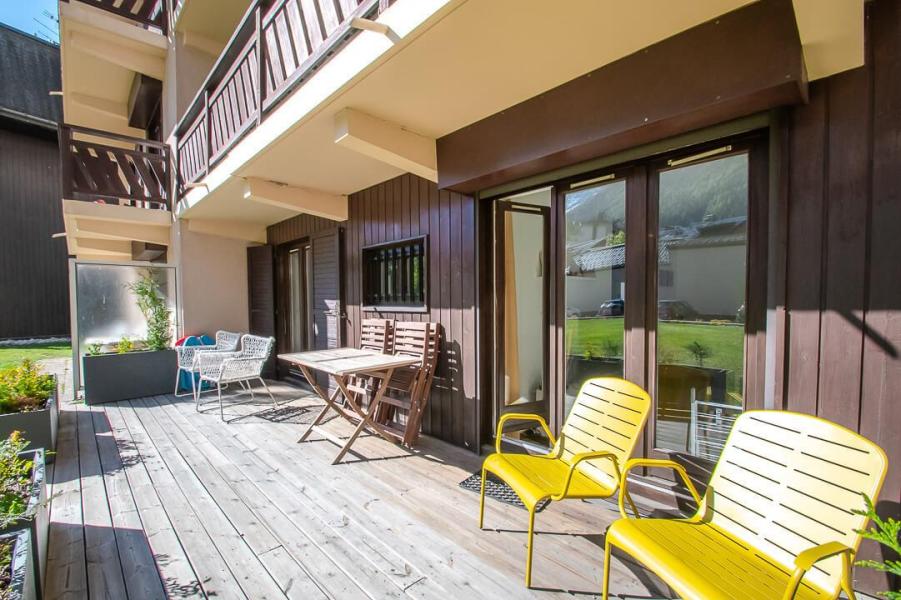 Skiverleih 2 Zimmer Appartement für 2-4 Personen - Résidence Lyret 2  - Chamonix - Terrasse