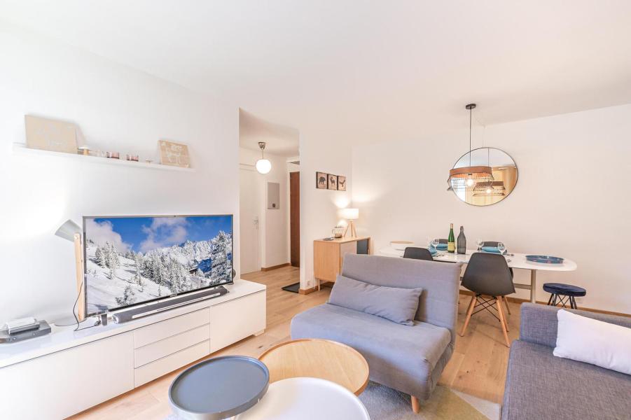 Location au ski Appartement 2 pièces 2-4 personnes - Résidence Lyret 2  - Chamonix - Séjour