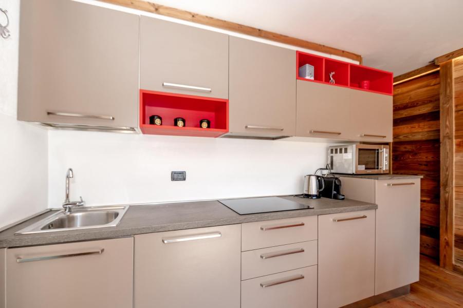 Skiverleih 3-Zimmer-Appartment für 4 Personen (LIVIA) - Résidence Rivo - Chamonix - Küche